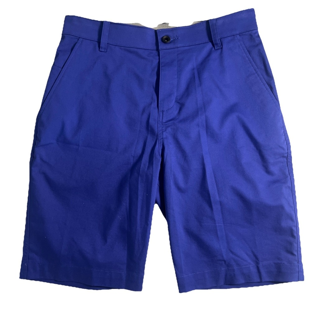 Nike Golf Shorts Men's Size 30 Dri Fit Standard Fit Poly Spandex Purple
